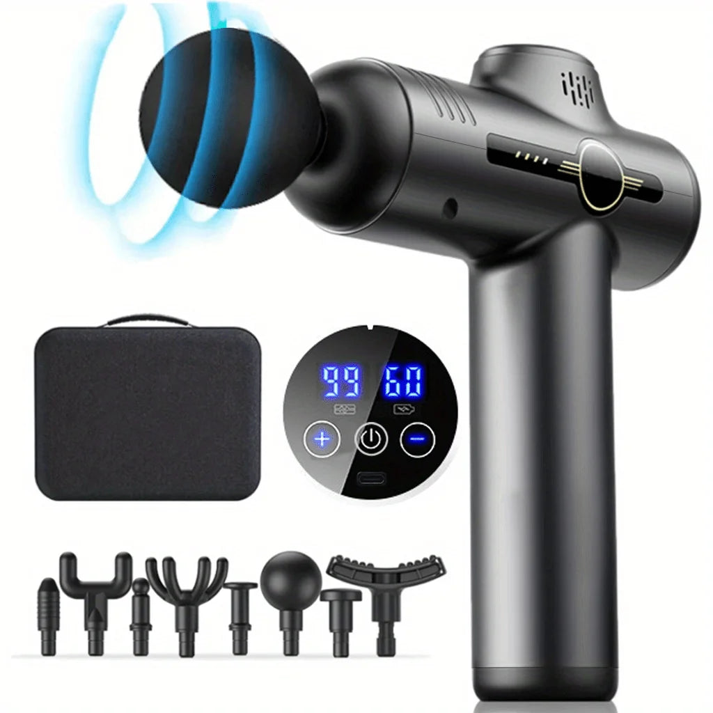 Pistolet de Massage Fascia – Relaxation Musculaire Profonde Dos, Cou & Corps | ZenVie