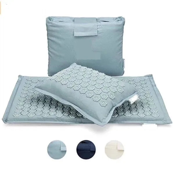 Tapis d'Acupression & Coussin – Soulage le Dos, le Cou et le Stress | ZenVie