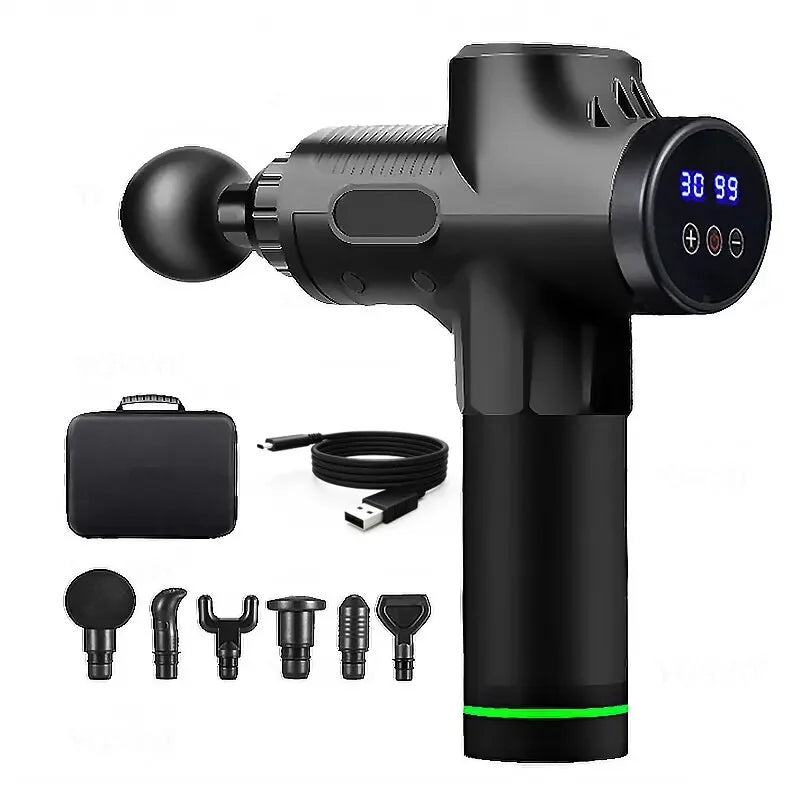 Pistolet de Massage Fascia – Relaxation Musculaire Profonde Dos, Cou & Corps | ZenVie