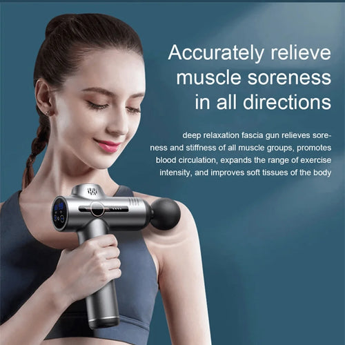 Pistolet de Massage Fascia – Relaxation Musculaire Profonde Dos, Cou & Corps | ZenVie