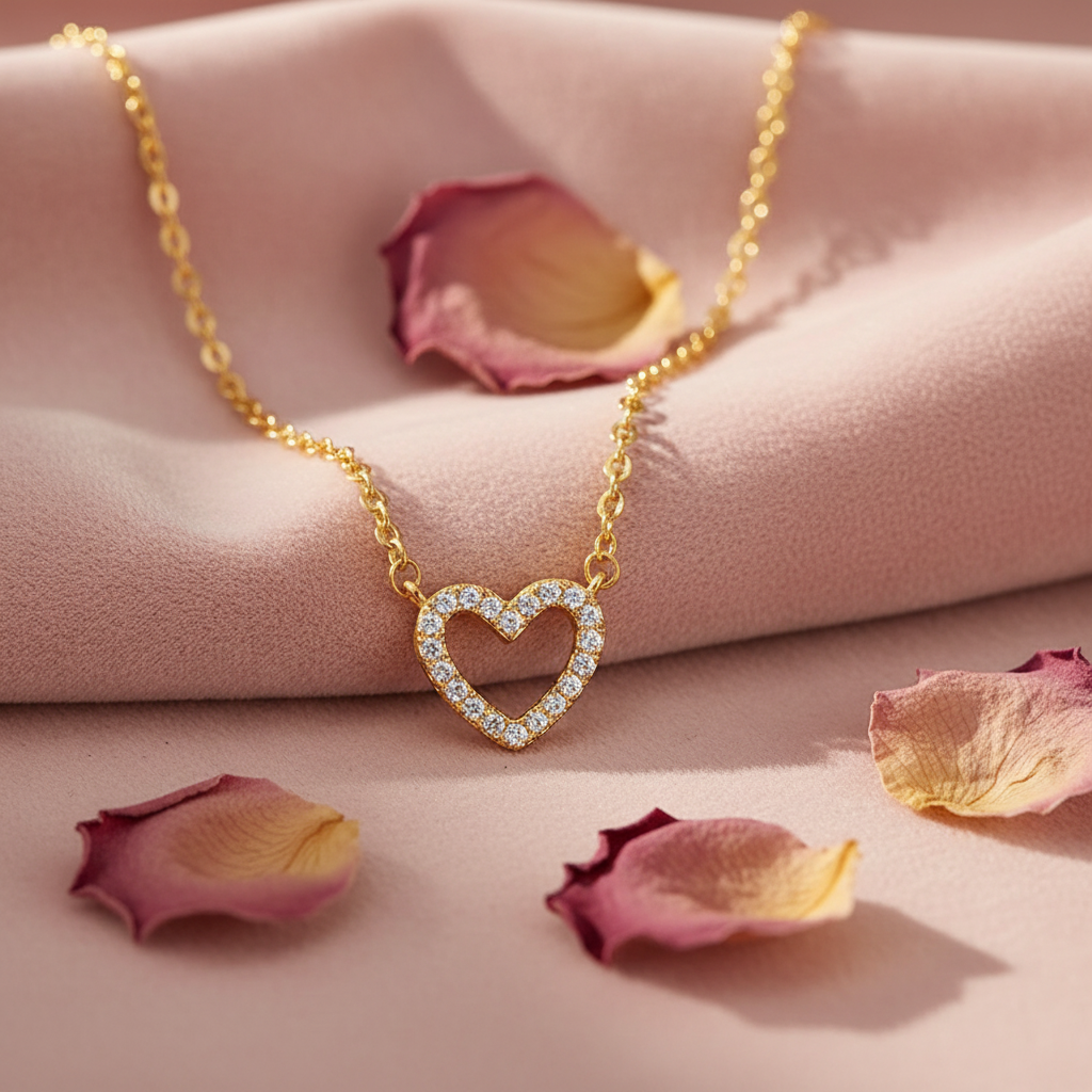 Collier coeur or lifestyle premium
